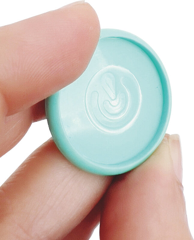 Carchivo Bindedisc-Ringe – für Ingeniox – Ø 30 mm, Minze, ABS – 11 Stk.