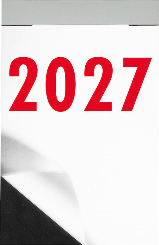 Biella Abreisskalender – 1 Tag/Blatt – zweisprachig Deutsch/Französisch – 2027 – 5,4 × 8 cm