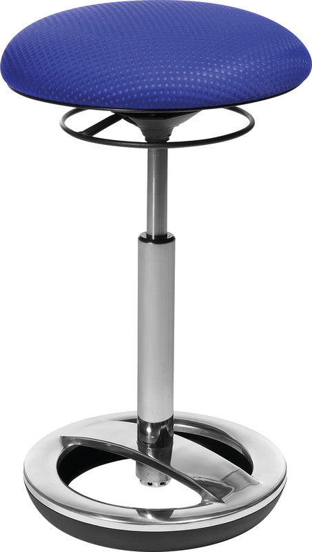 Topstar Sitness High Bob Hocker – Sitzhöhe 49–70 cm, 110 kg, blau