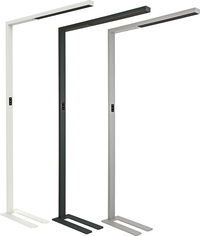 MAUL LED-Stehleuchte Sirius Colour Vario – dimmbar – 3000–5700 K – 10’110 lm – weiss