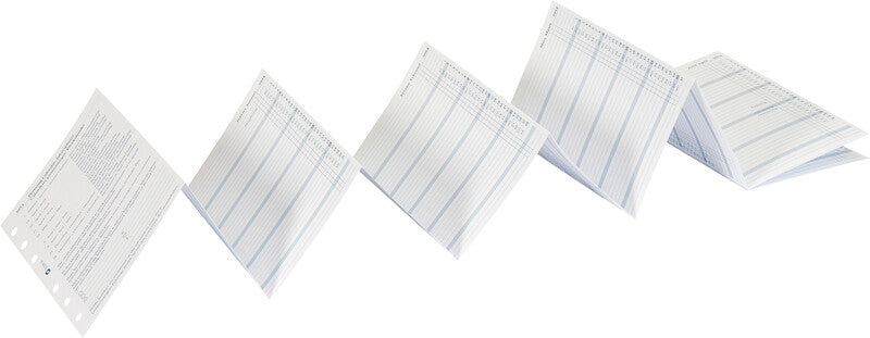 Succes Kalender-Einlage – 1 Tag/Seite, 6-fach, 9,5 × 15 cm, 2027