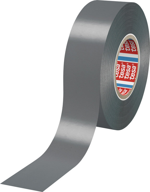 tesa Vinylband – 19 mm × 33 m, grau