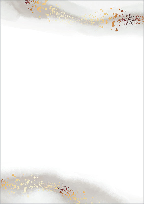 Sigel Designpapier Water Color Gold Beige – A4, 90 g/m², 100 Blatt