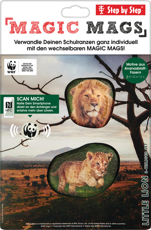 Step by Step Magic Mags Zubehörset – 3-teilig – Little Lion – für Cloud, Space, 2in1 Plus und andere