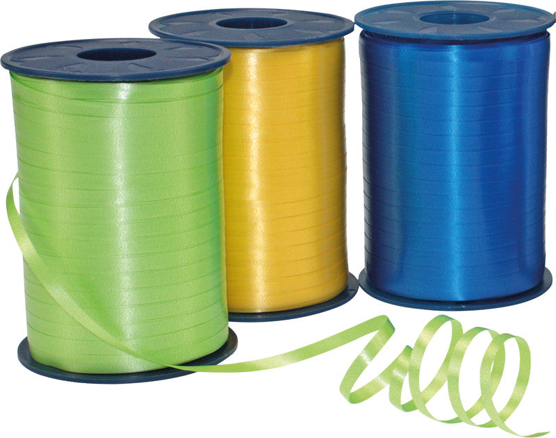 Präsent Geschenkband – America – 5 mm × 500 m – Kunststoff, rot