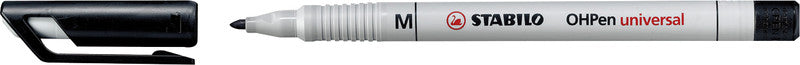 STABILO Non-Permanent Marker OHPen – mittel 1 mm – sortiert – 6er-Set – trocken abwischbar