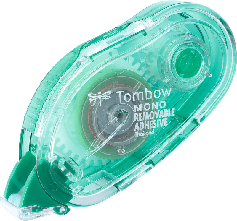 Tombow Kleberoller – wiederablösbar, transparent, lösemittelfrei, nachfüllbar, für Papier, Karton, Fotos