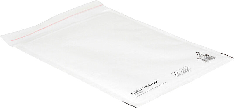 Elco Luftpolstertasche – 230 × 330 mm, weiss, selbstklebend, Aufreissperforation