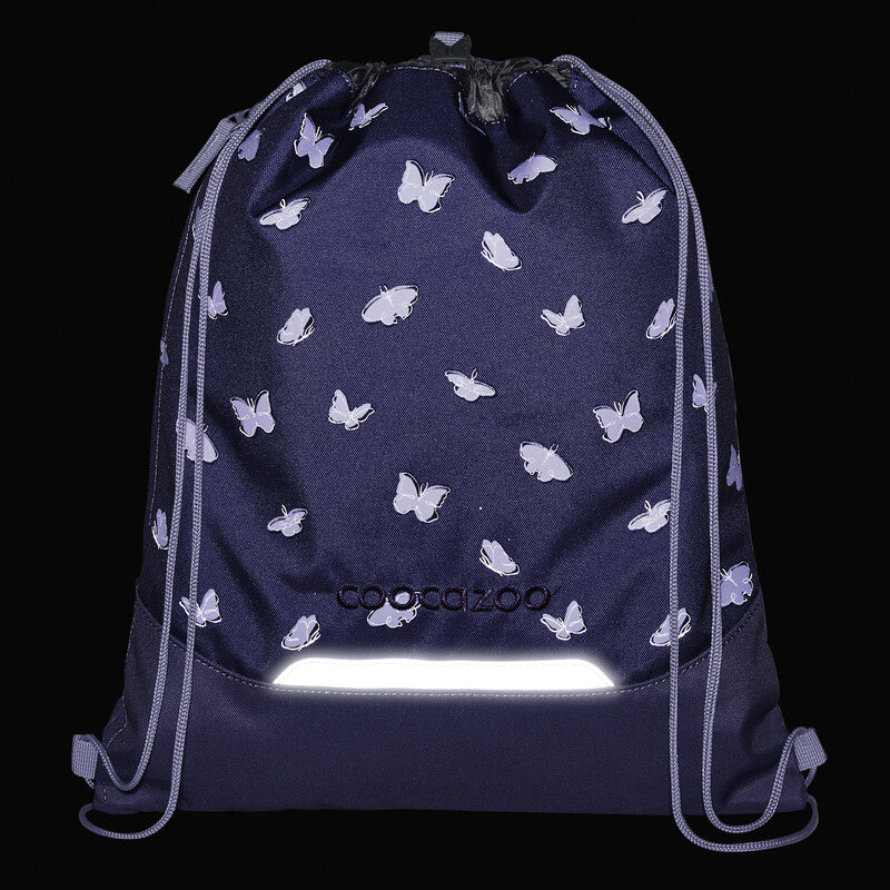 Coocazoo Sportbeutel – 4,5 l, Motiv Reflective Wings, wasserabweisend, 34 × 43 cm