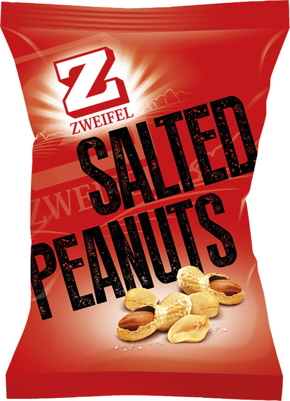 Zweifel Erdnüsse – Beutel, 500 g, vegan, glutenfrei, laktosefrei