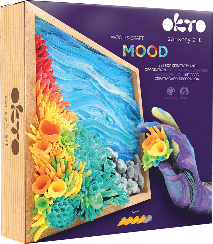 Okto Sensory Art – Modelliermasse-Set – ab 14 Jahren – 36 Modelliermassen – 210 × 210 mm