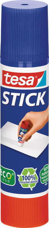 TESA Klebestift – Stift, permanent, transparent, lösemittelfrei, 10 g, für Papier, Karton, Fotos u. a.