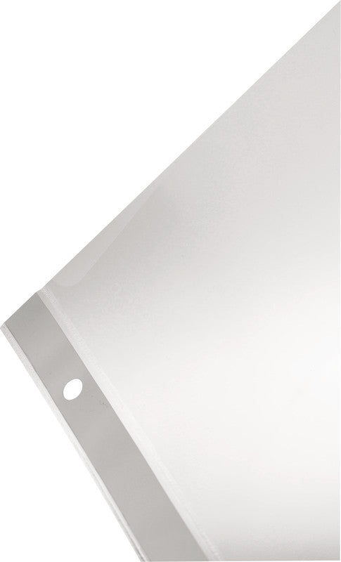 Leitz Sichtmappe A4 – transparent, Kunststoff, glänzend, 80 µm, 100er-Pack