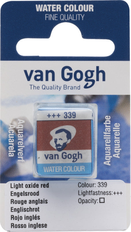 Van Gogh – Aquarellfarben – Englischrot