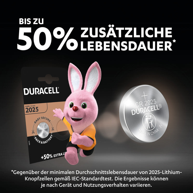 Duracell CR2025 Akku 3 V