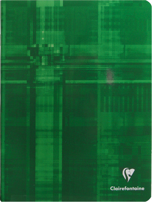 Clairefontaine Notizheft, 170 × 220 mm, liniert, Klammerheftung, Karton, 48 Blatt, 90 g/m² – sortiert