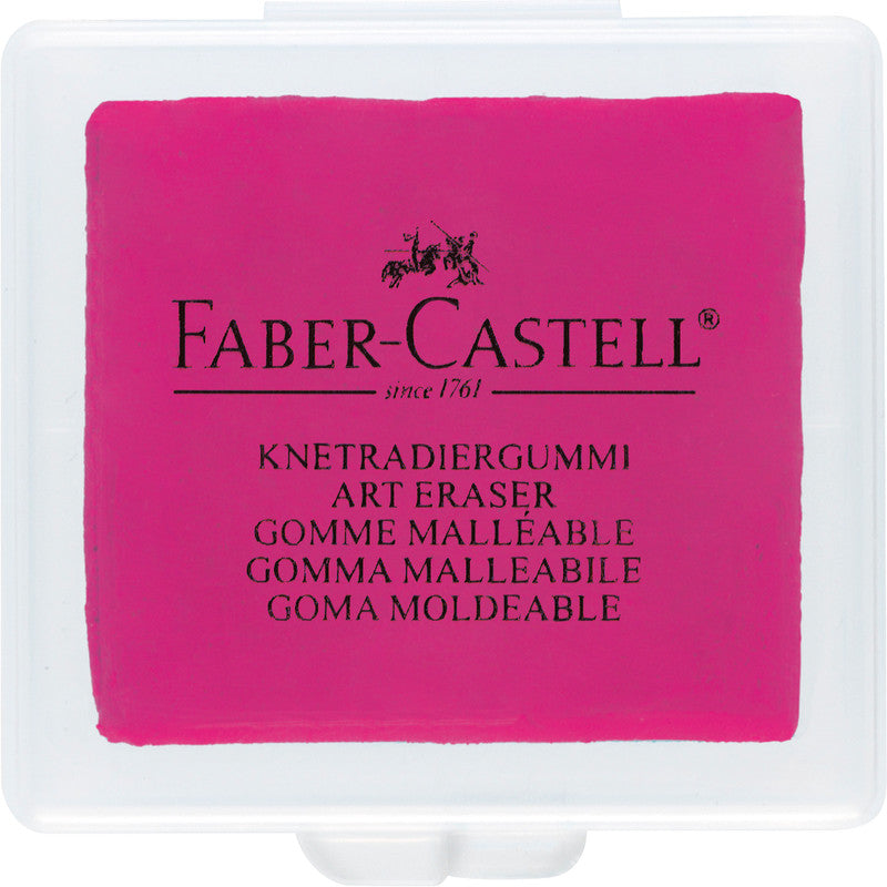 Faber-Castell Radierer – für Kreide, Kohle – 38 × 8 × 35 mm – Kunststoff – sortiert