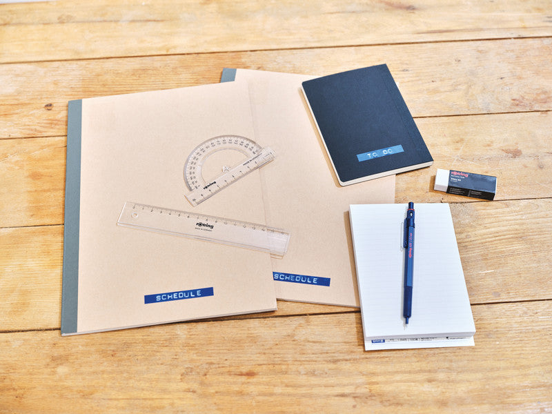 DYMO Schriftband – 9 mm × 3 m, blau, weiss