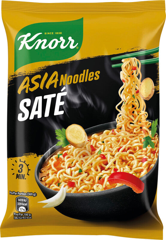 Knorr Asia Noodles Instant-Nudeln – Saté – 70 g