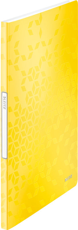 Leitz Sichtbuch WOW, für A4, 20 Hüllen – Polypropylen (PP) – Gelb