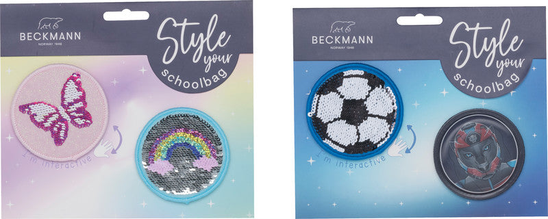 Beckmann Magic Mags Zubehörset – 2-teilig, Smiley – für Classic, Active Air FLX, Classic Maxi