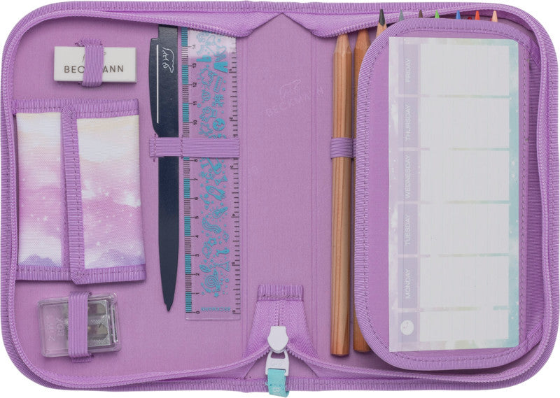 Beckmann Klassisches Etui, gefüllt, 21-teilig – Unicorn – Kunststoff – 20,5 × 13,3 × 3,8 cm