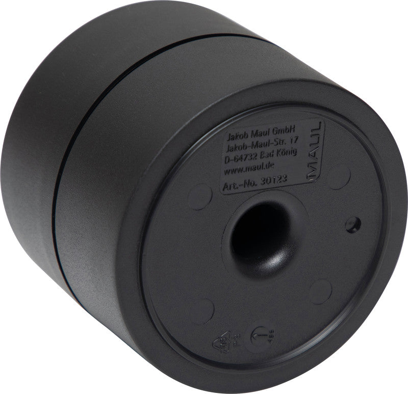 MAUL Klammerspender – Kunststoff, Schwarz, 73 × 60 mm
