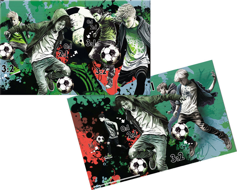 HERMA Schreibunterlage – Street Soccer – 550 × 350 mm – Kunststoff, rutschfest