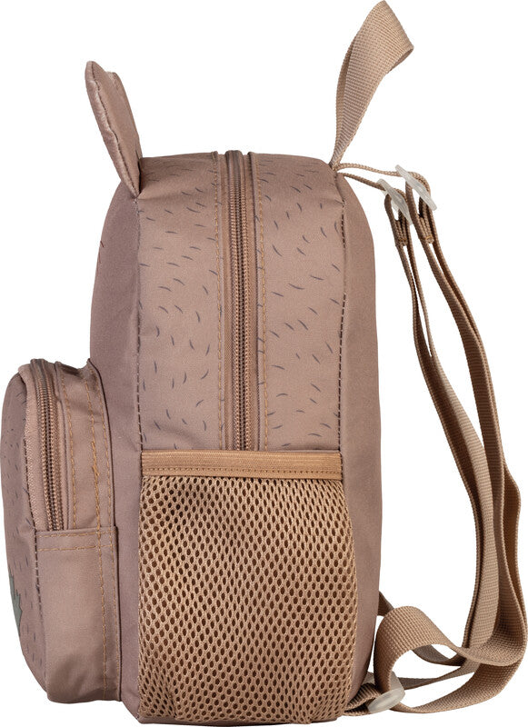 Glühwürmchen Kindergartenrucksack Ella – Polyester – Dunkelbraun, Biber, 210 × 240 × 130 mm