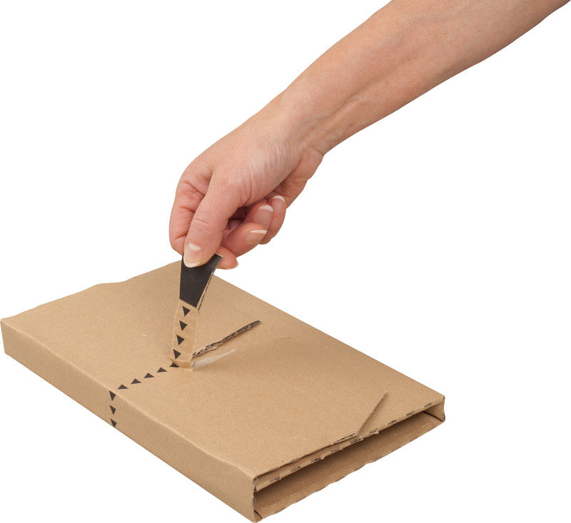 Elco pac-it EASY Versandverpackung, braun – 215 × 155 × 58 mm