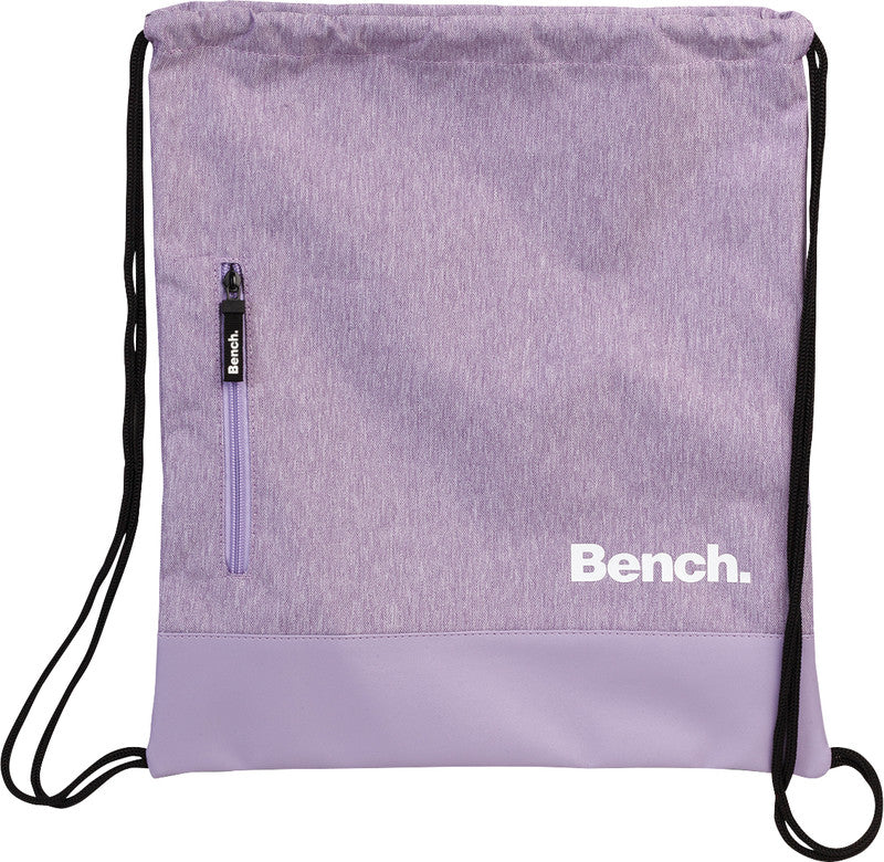 Bench Sportbeutel Classic – 11 l, flieder, wasserabweisend, 38 × 45 cm