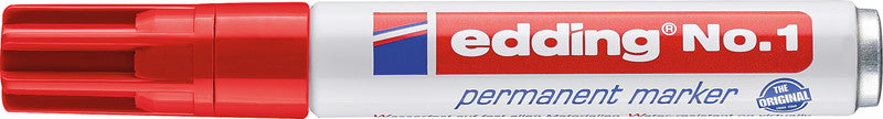 Edding Permanent Marker – rot