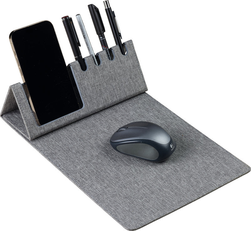 Kolma Multifunktionale Mausmatte – Grau, 215 × 315 × 8 mm