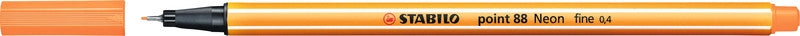 STABILO point 88 Fineliner 0,4 mm – neonorange