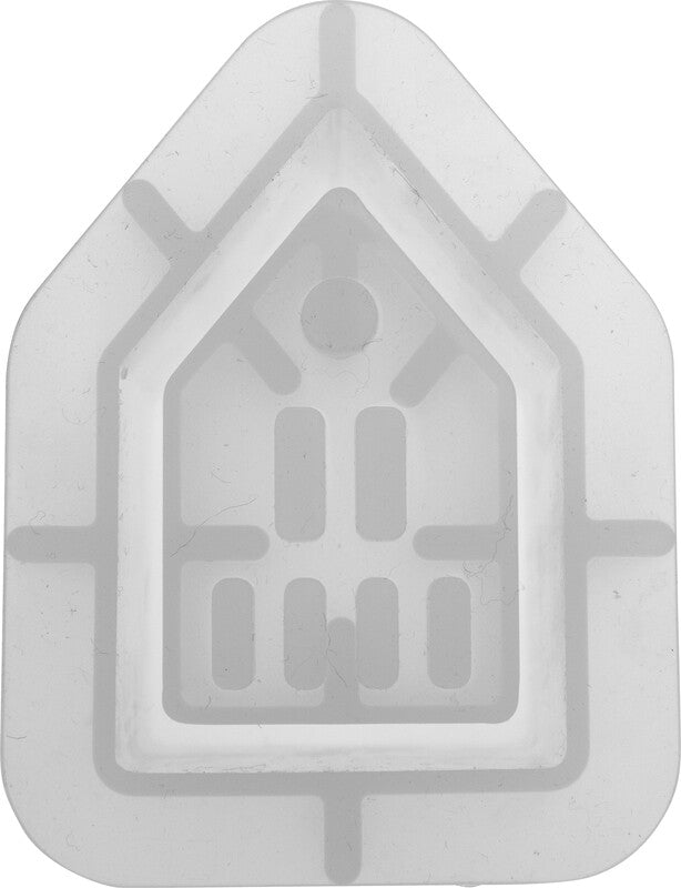 Stafil Silikonform Häuschen – 1 Stück – Weiss – 75 × 60 × 50 mm