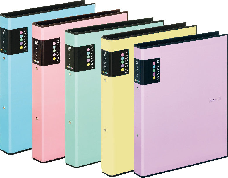 Pastelini Zeigebuch – A4 Hochformat – 2-Ring, Ø 25 mm, Rücken 40 mm – Pink, Karton