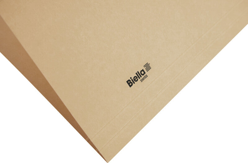 Biella Hängeordner für Folio – Karton, Olivgrün, 375 × 260 mm, mit Vordruck
