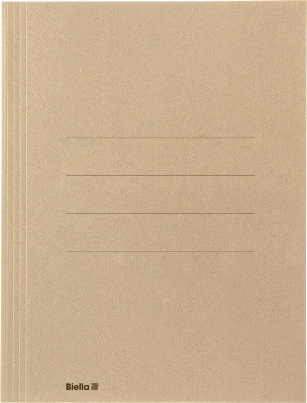 Biella Sammelmappe, für A4, Karton, beige