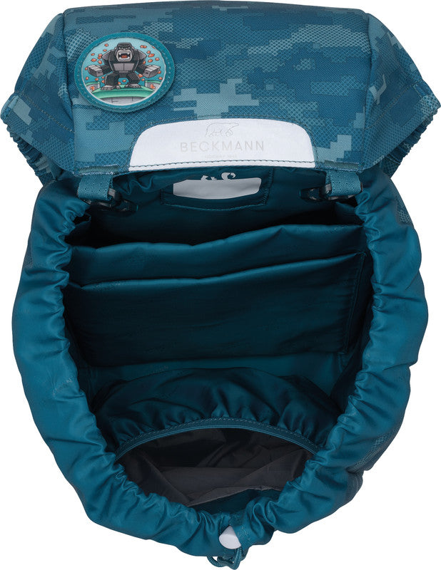 Beckmann Schulrucksack Classic 1st – Jungle Game – eco:plus – 24,0×37,0×25,0 cm