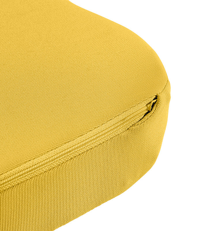 Leitz Kissen Ergo Cosy – 45,5 × 33,5 × 7,5 cm – Kunststoff, warmes Gelb