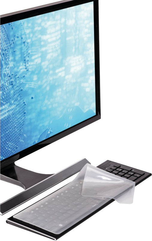 Hama Tastatur, Tastaturabdeckung, Weiss