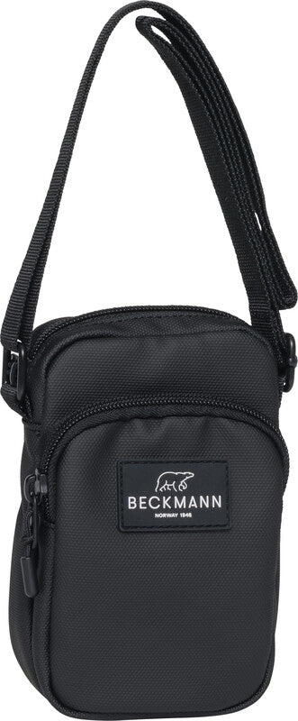 Beckmann Umhängetasche – Motiv Black Coated, 11 × 17 × 5 cm, Polyester (PES)