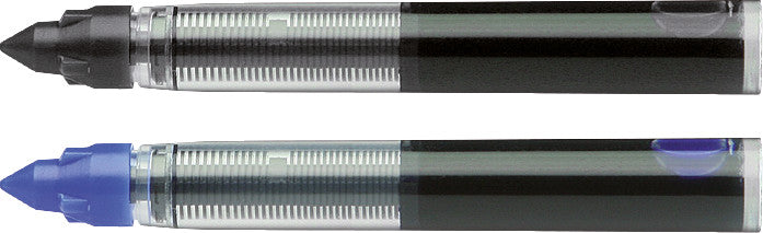 Schneider Schreibgeräte Schneider Universal-Rollerpatronen 852 für Breeze, Base Ball – Blau, geruchsarm, 5 Stk.