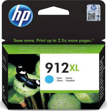 HP Tintenpatrone 912XL, Cyan