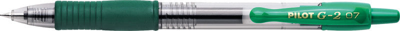 Pilot G-2 Gelschreiber 4er Etui – 4 Farben, 0,7 mm, Druck, nachfüllbar