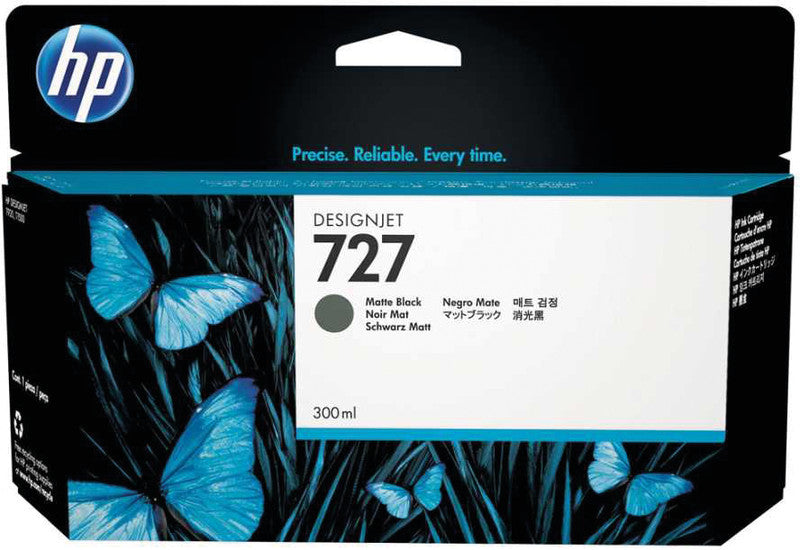 HP Tintenpatrone 727XL, Schwarz, 300 ml – für Inkjetdrucker/Multifunktionsgeräte