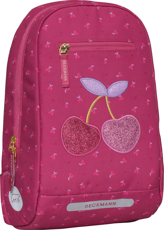 Beckmann Schulrucksack Plus Air – 6-teilig – Cherry – Recycelte Materialien