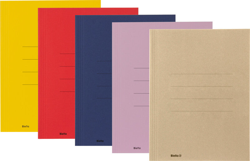Biella Sammelmappe, für A4, Karton, beige