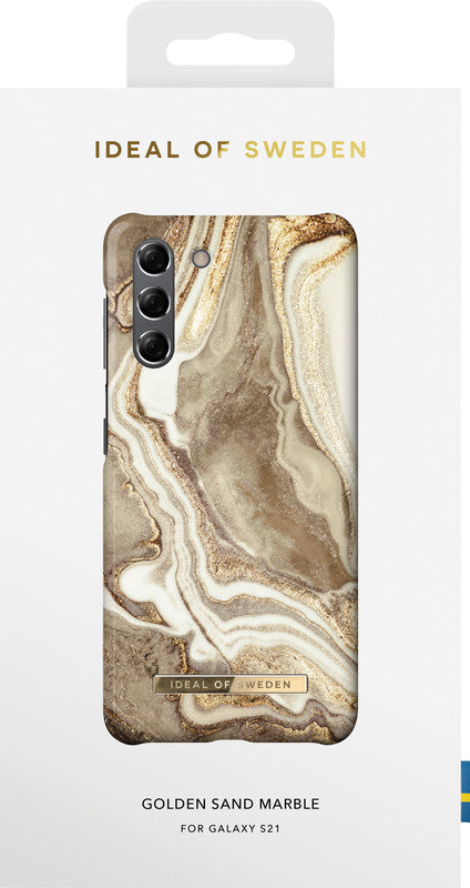 Ideal of Sweden – Backcover – für Samsung Galaxy S21 – Golden Sand Marble