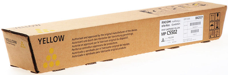 Ricoh Toner TYPE5502E – gelb, 22500 Seiten